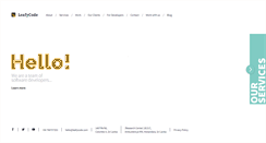 Desktop Screenshot of leafycode.com